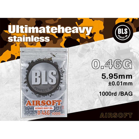 BLS 0.46g grey ultimate heavy 1000pcs